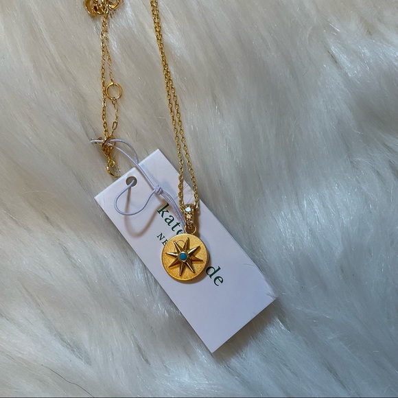 Kate Spade My Medallion Mini Pendant Necklace - NWT - Picture 4 of 12